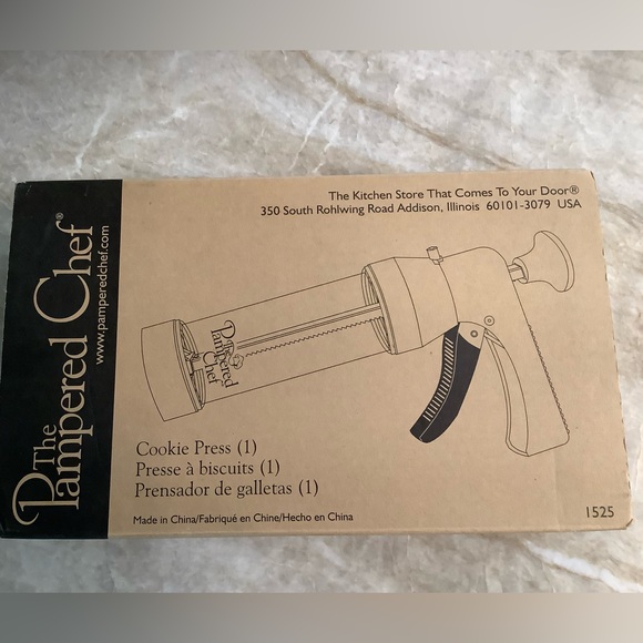 The Pampered Chef Kitchen The Pampered Chef Cookie Press Poshmark